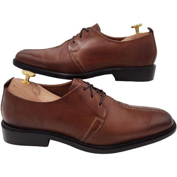 Cole Haan Beckett II Brown Leather Split-toe Derby Blucher Dress Shoes Mens 8.5M main image 7